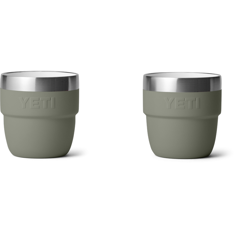 Yeti Rambler 4 oz Cup 2 pack back logo