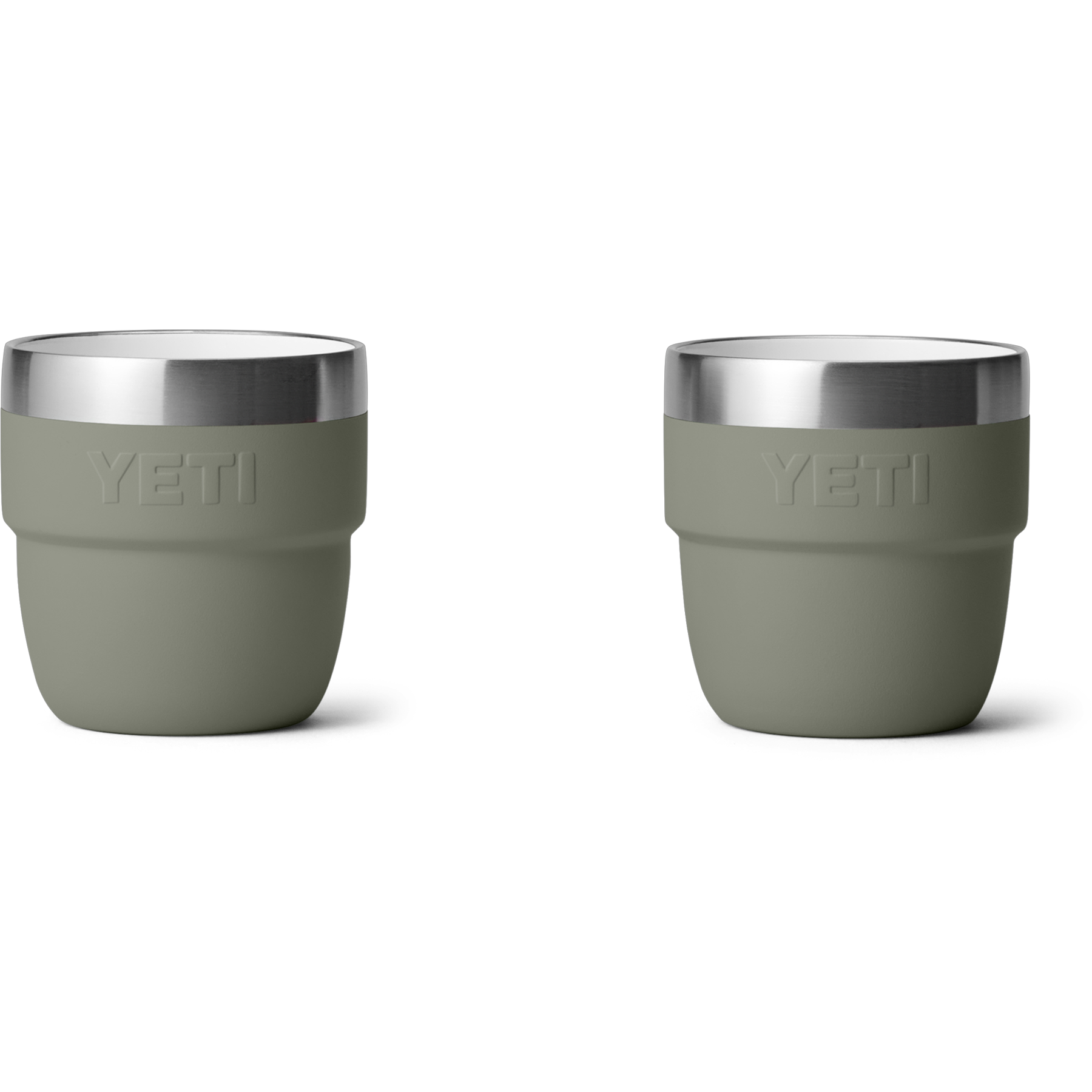 Yeti Rambler 4 oz Cup 2 pack back logo