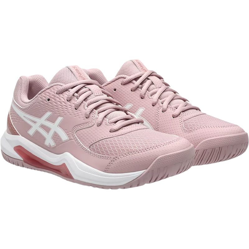 Women's Gel-Dedicate 8, Asics Women's Gel-Dedicate 8 in 702-Morganite/White pair right