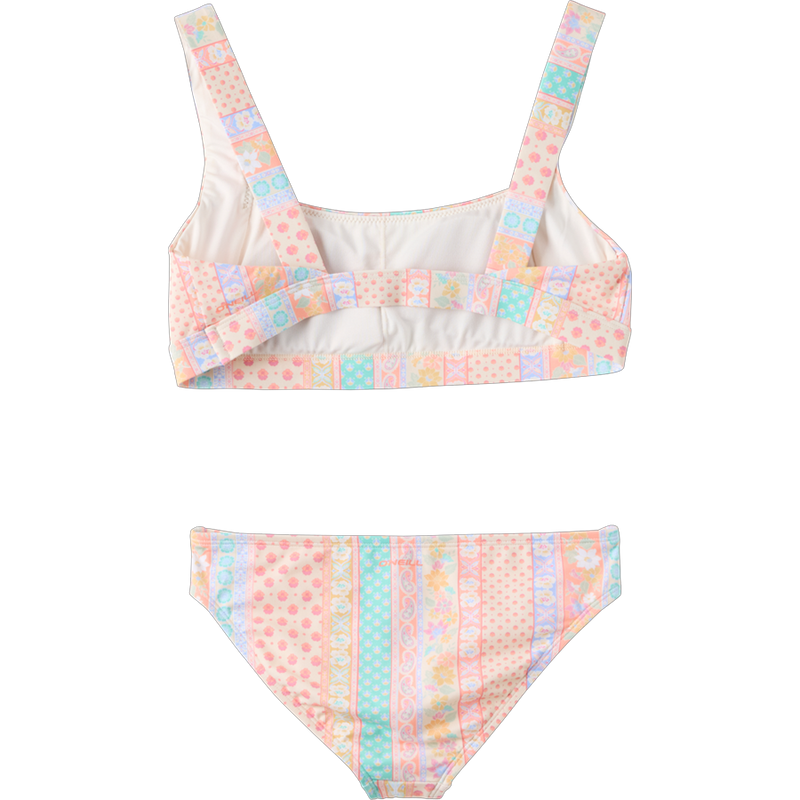 Youth Bali Floral Square Neck Tank Set, O'Neill Youth Bali Floral Square Neck Tank Set Back