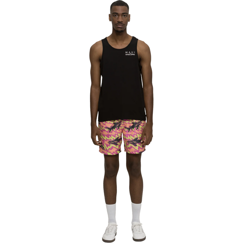 Men's Cookie Logo Tank, Maui and Sons Men's Cookie Logo Tank Front