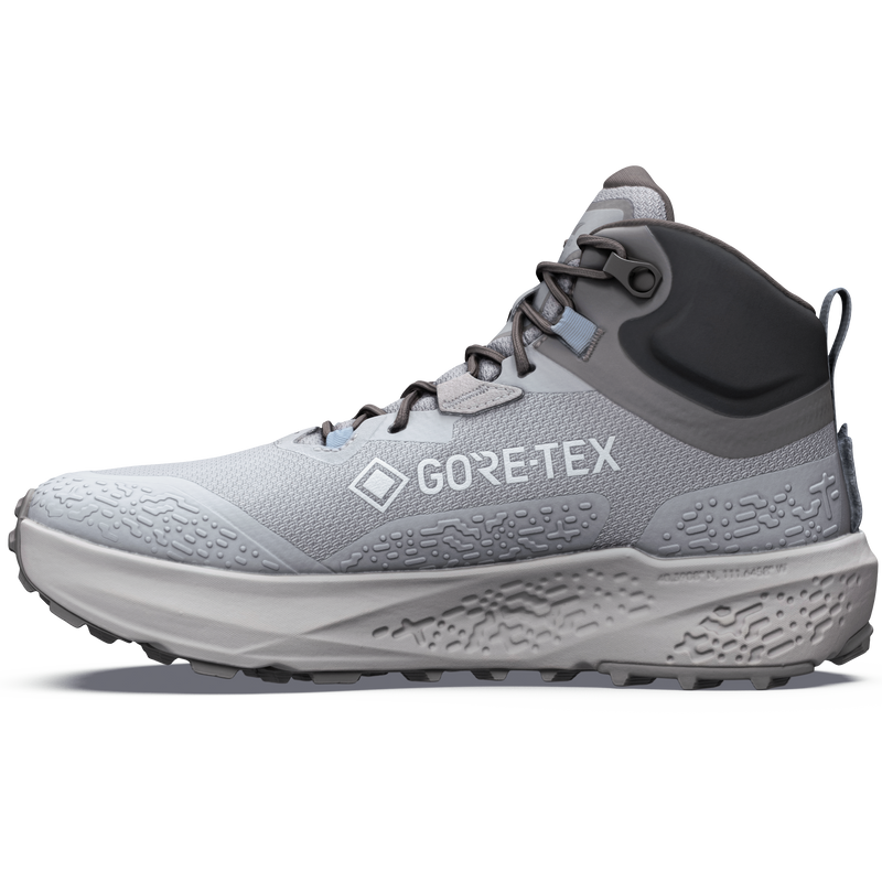 Women's Timp 6 Mid GTX, Women's Timp 6 Mid GTX in 89R-Night Owl/Silver inside profile of right shoe