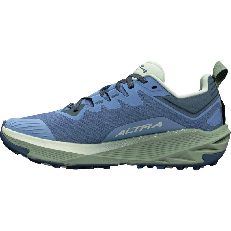 Women's Experience Wild 3, Altra Women's Experience Wild 3 in 442-Dark Blue inside profile of right shoe