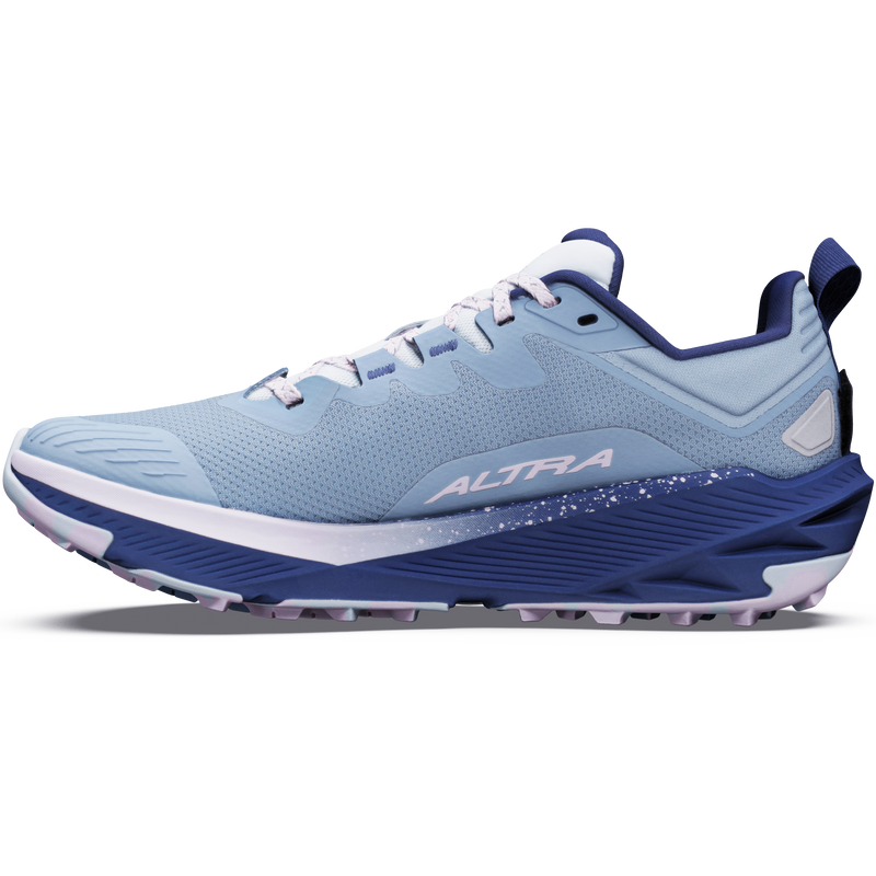 Women's Experience Wild 3, Altra Women's Experience Wild 3 in 90P-Windward Blue/Orchid Ice inside right proifle