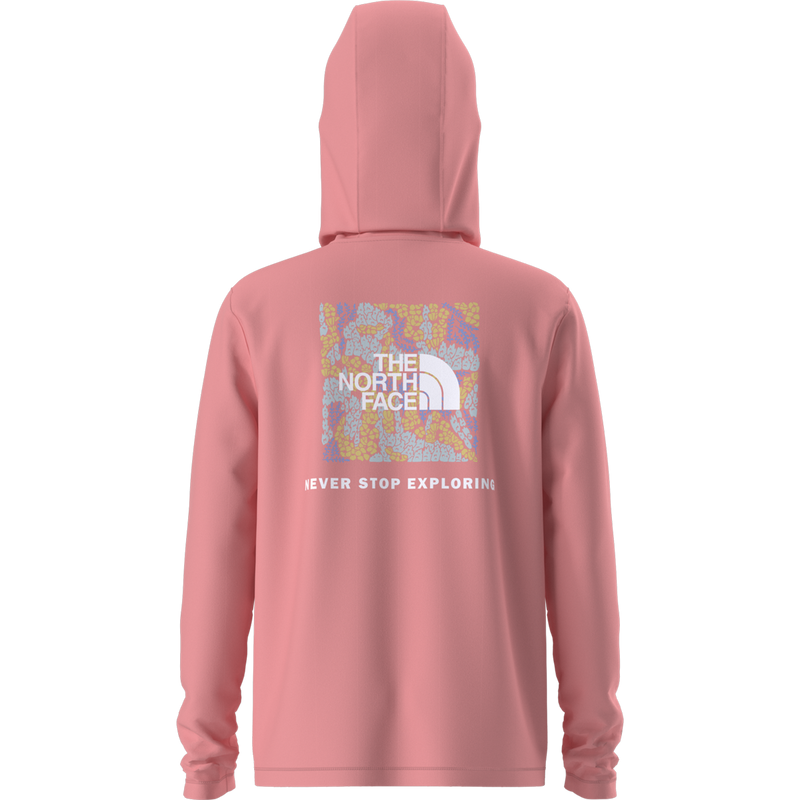 Youth Adventure Wildflower Views Hoodie, The North Face Youth Adventure Wildflower Views Hoodie Back Graphic