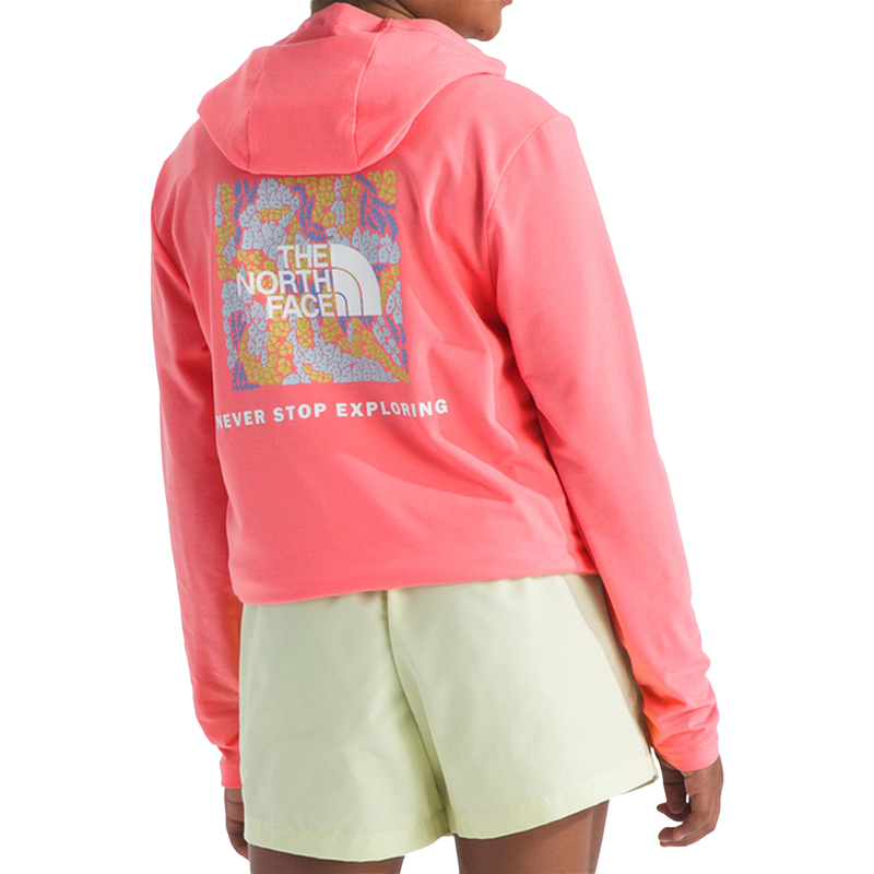 Youth Adventure Wildflower Views Hoodie, The North Face Youth Adventure Wildflower Views Hoodie Back