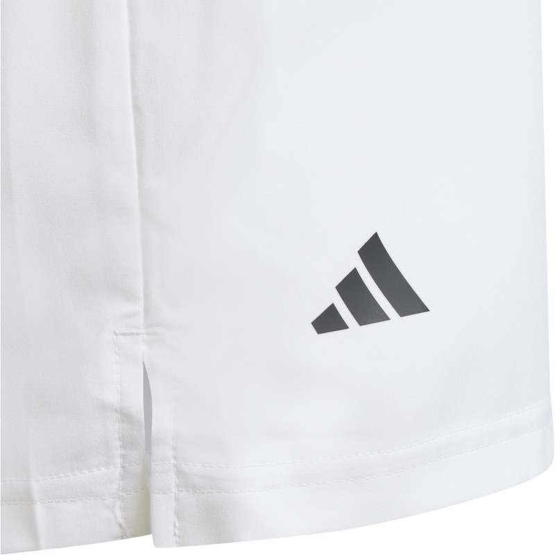 Youth Club 3 Stripe Short, Adidas Youth Club 3 Stripe Short Logo