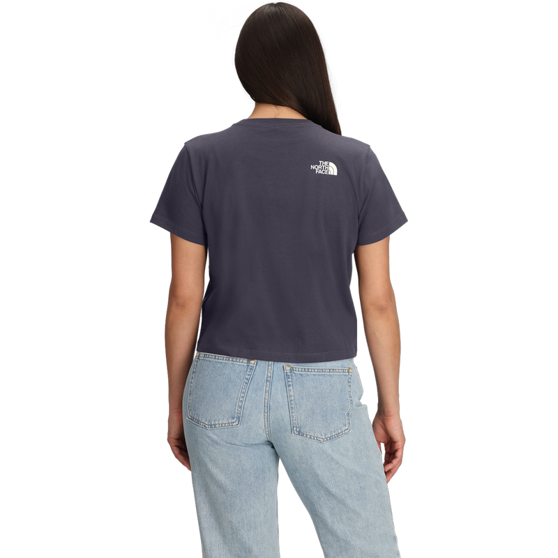 Women's Flora Embroidered Regular Short Sleeve Tee, The North Face Women's Flora Embroidered Regular Short Sleeve Tee Back