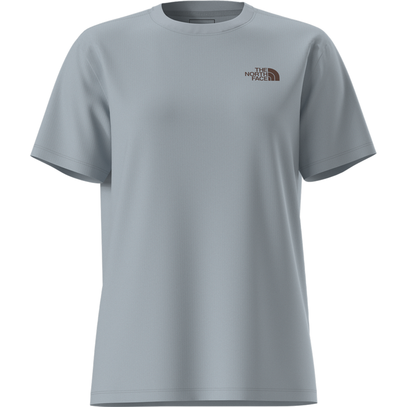 Women's Wildflower Trails Relaxed Short Sleeve Tee, The North Face Women's Wildflower Trails Relaxed Short Sleeve Tee Front
