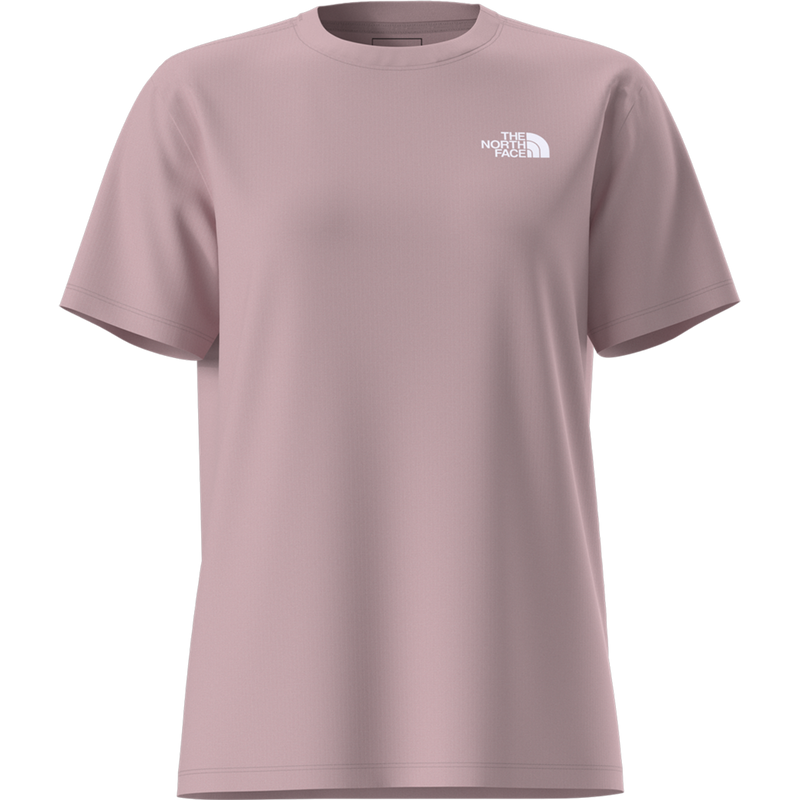 Women's Wildflower Relaxed Short Sleeve Tee, The North Face Women's Wildflower Relaxed Short Sleeve Tee Front