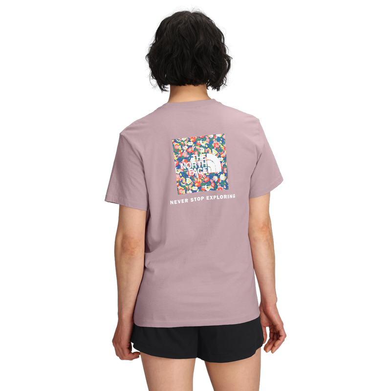 Women's Wildflower Relaxed Short Sleeve Tee, The North Face Women's Wildflower Relaxed Short Sleeve Tee Back