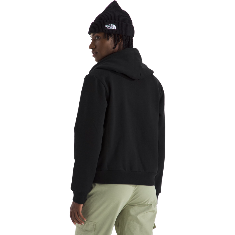 Women's Evolution Simple Dome Regular Full Zip Hoodie, The North Face Women's Evolution Simple Dome Regular Full Zip Hoodie Back on Model