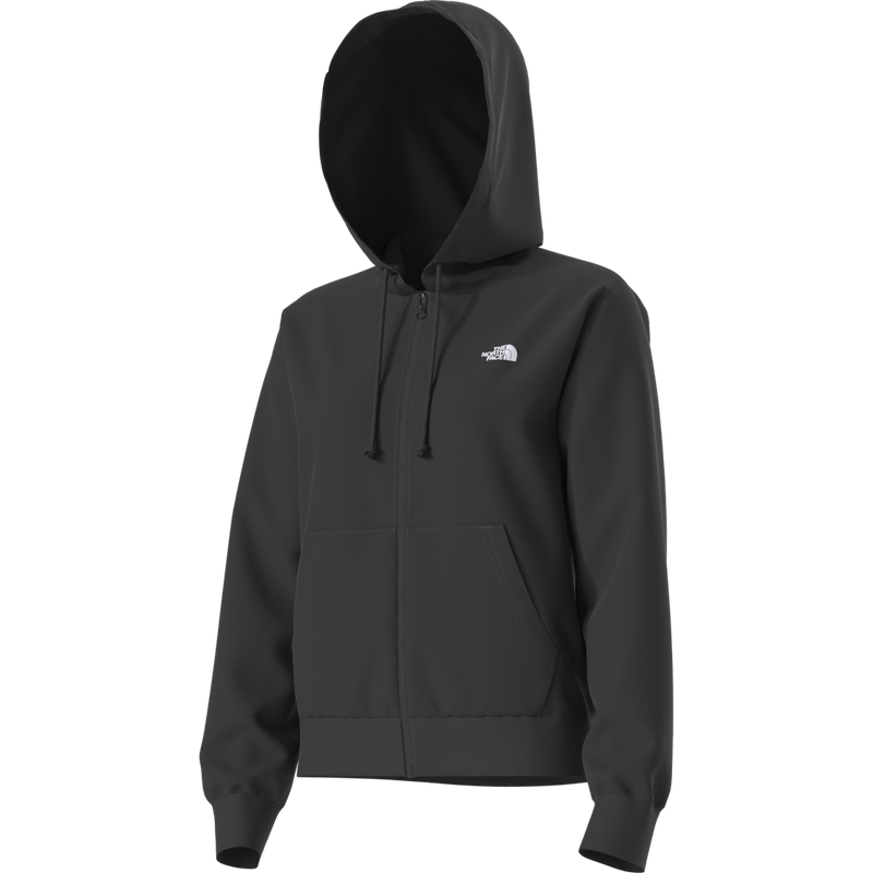 ellie シルキージップフーディー 黒 sideline zip hoodie black