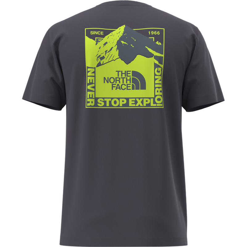 Men's Mountain Scape Regular Short Sleeve Tee, Featured Image