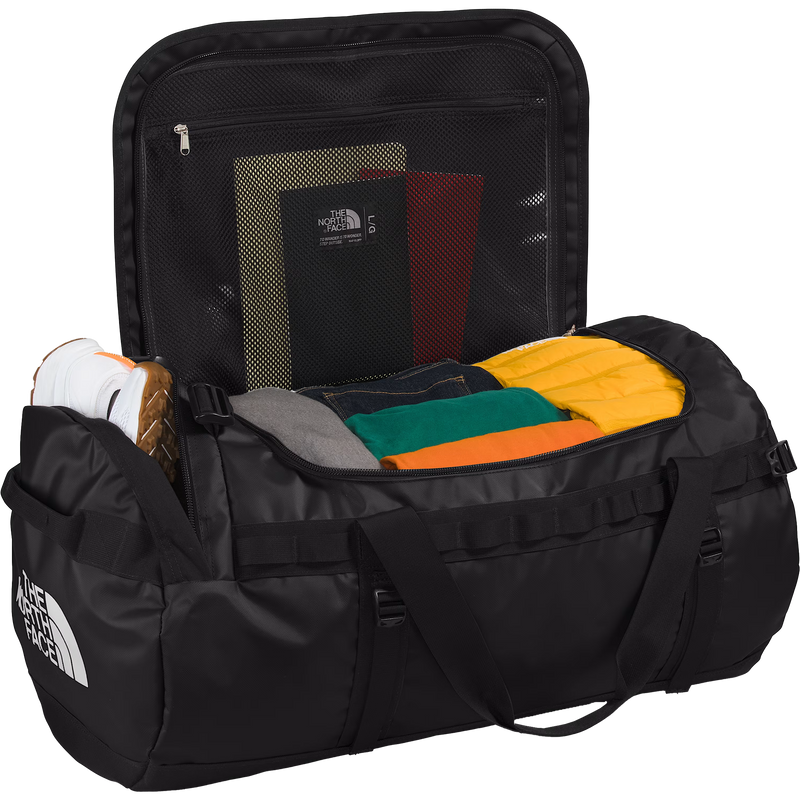 Base Camp Duffel L, The North Face Base Camp Duffel L Packed