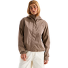 The North Face Women's Voyage Rain 3L Hooded Jacket in 2H9 Garnet