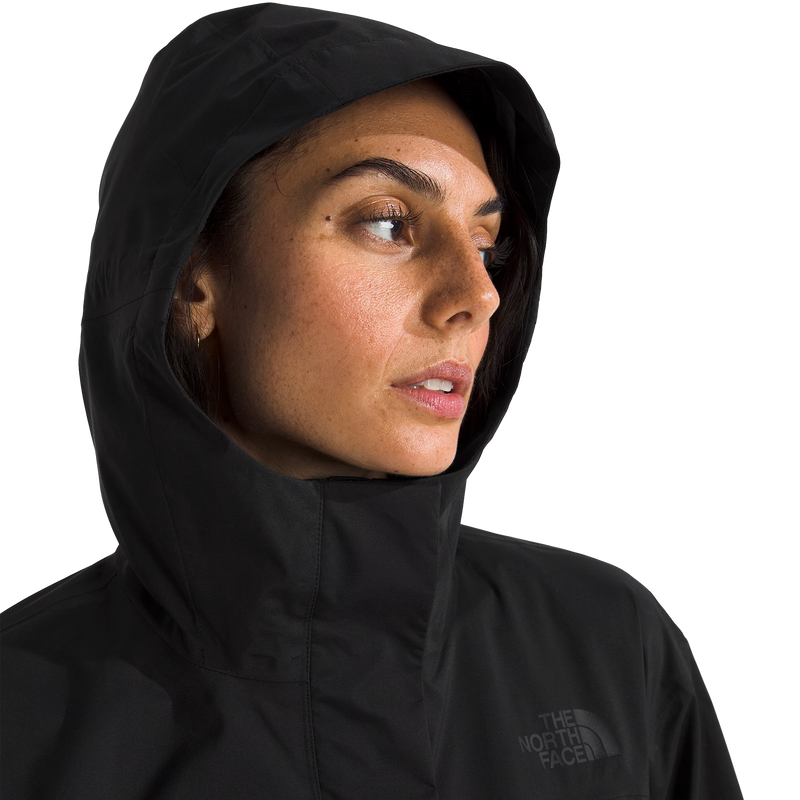 Women's Voyage Rain 3L Hooded Jacket, The North Face Women's Voyage Rain 3L Hooded Jacket Hood