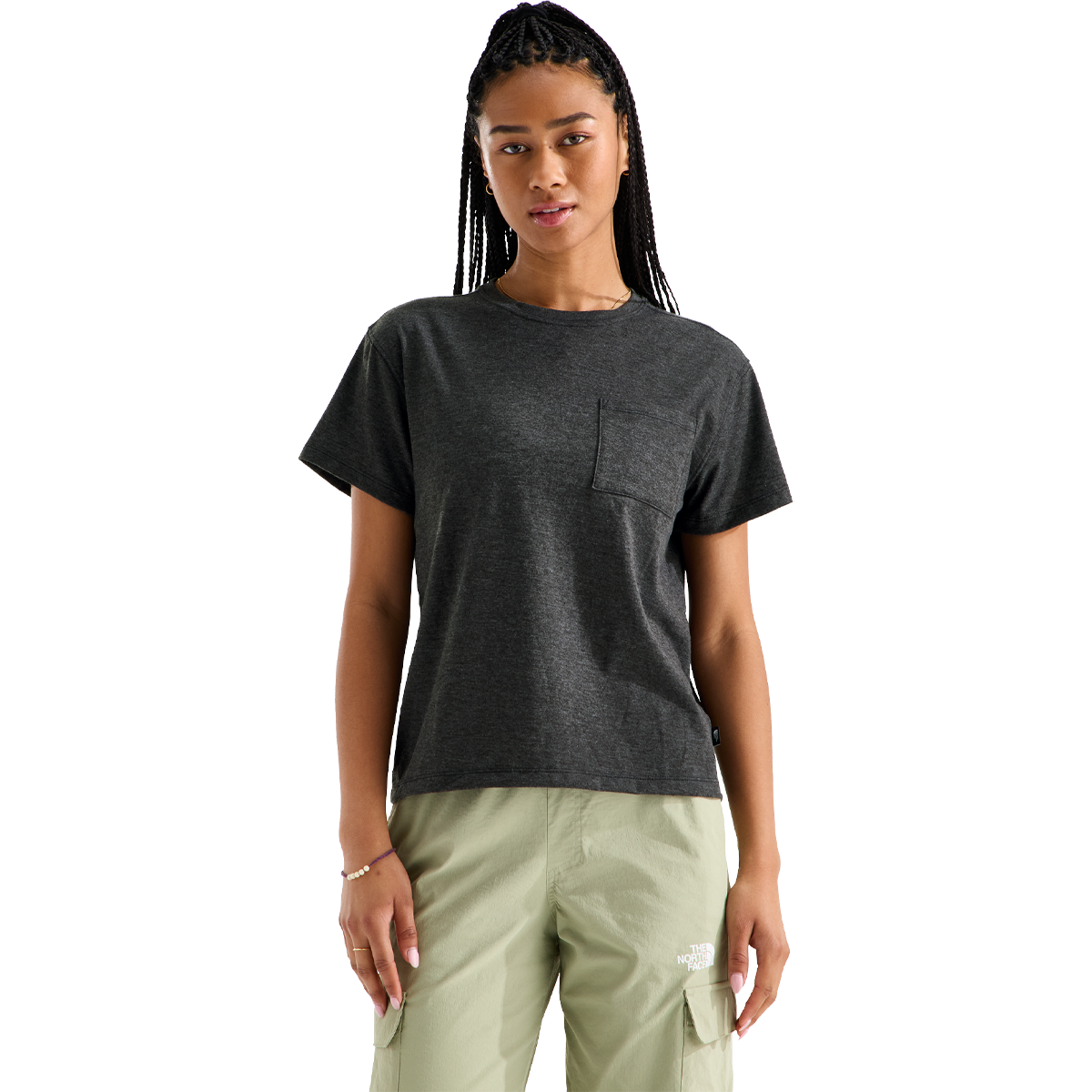 Women's Tri-Blend Pocket Tee alternate view