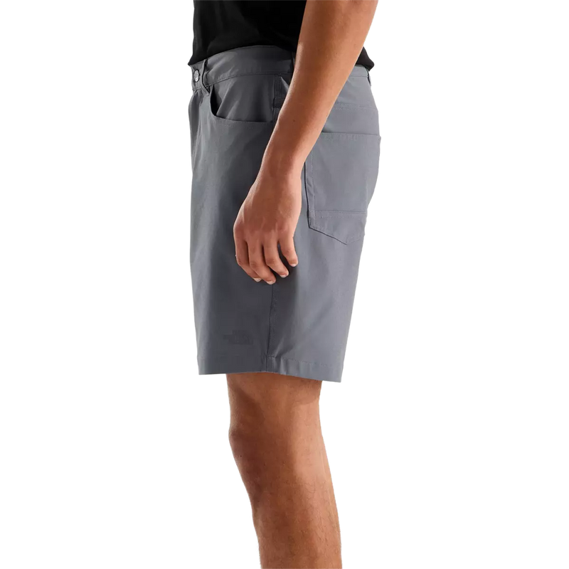 Men's Paramount Short 7", The North Face Paramount Short 7" om Smoked Pearl side view on model