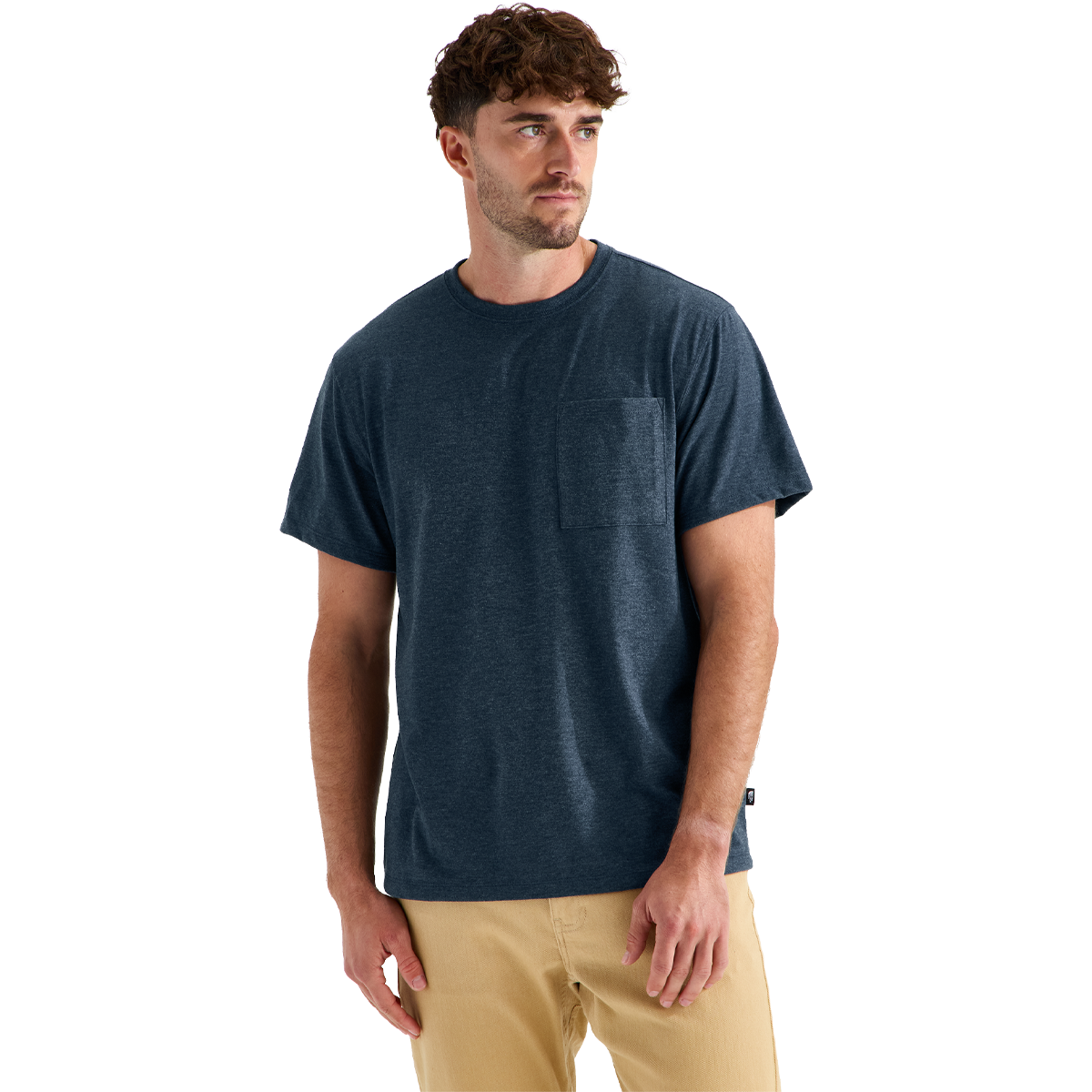 Men's Tri Blend Pocket Short Sleeve Tee alternate view