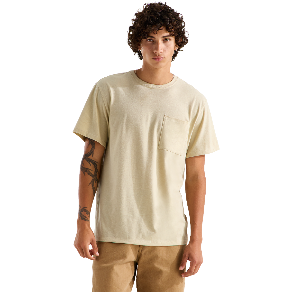 Men's Tri Blend Pocket Short Sleeve Tee alternate view