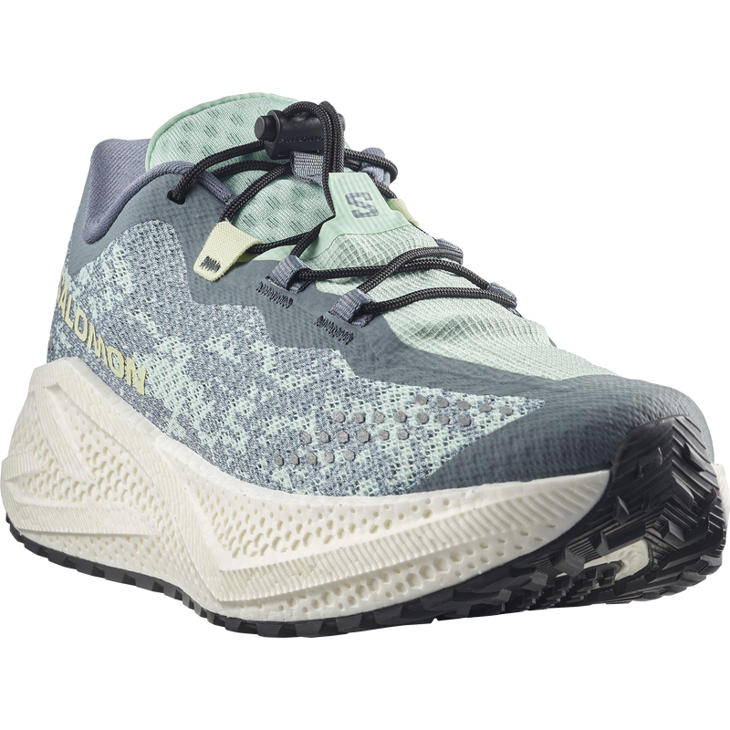 Women's Aero Glide 4 Grvl, Salomon Women's Aero Glide 4 Grvl in Stormy Weather/Lichen front right