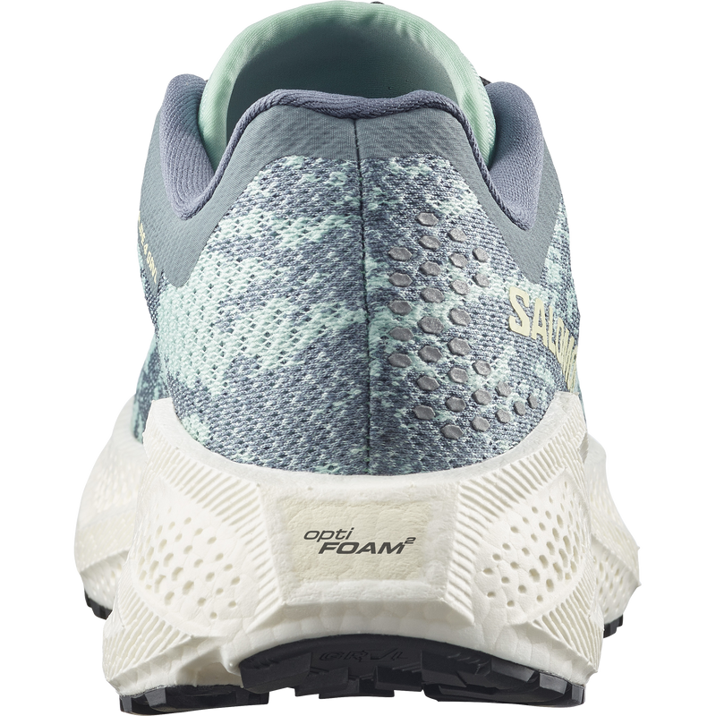 Women's Aero Glide 4 Grvl, Salomon Women's Aero Glide 4 Grvl in Stormy Weather/Lichen back