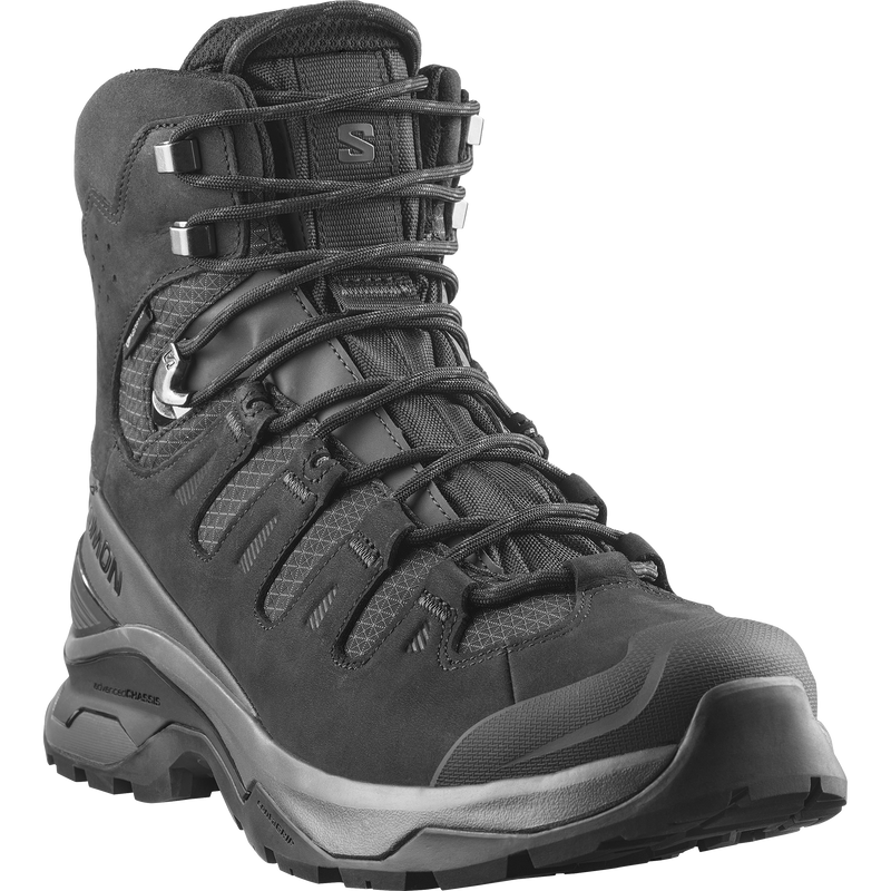 Men's Quest 5 GTX, Salomon Men's Quest 5 GTX in Asphalt/Black right front