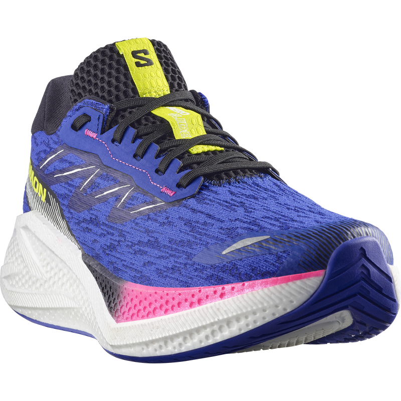 Men's Aero Glide 4, Salomon Men's Aero Glide 4 in Bluing/White/Black front right
