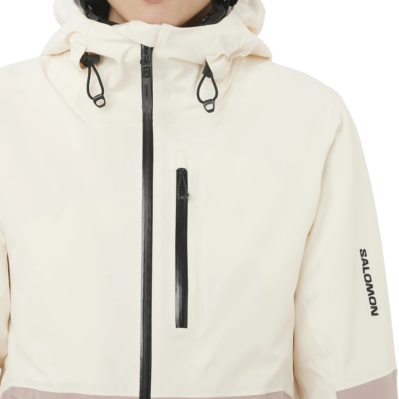 Women's Highland Insulated Jacket, Salomon Women's Highland Insulated Jacket chest pocket