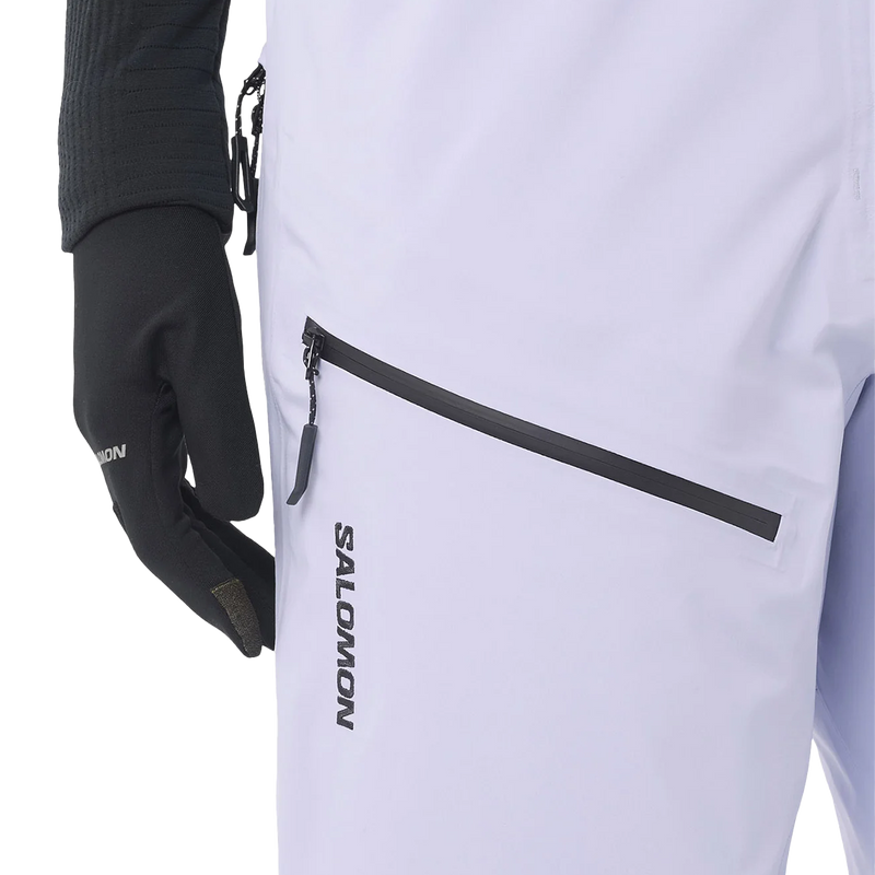 Women's Moon Patrol Gore-Tex Bib, Salomon Women's Moon Patrol Gore-Tex Bib thigh pocket