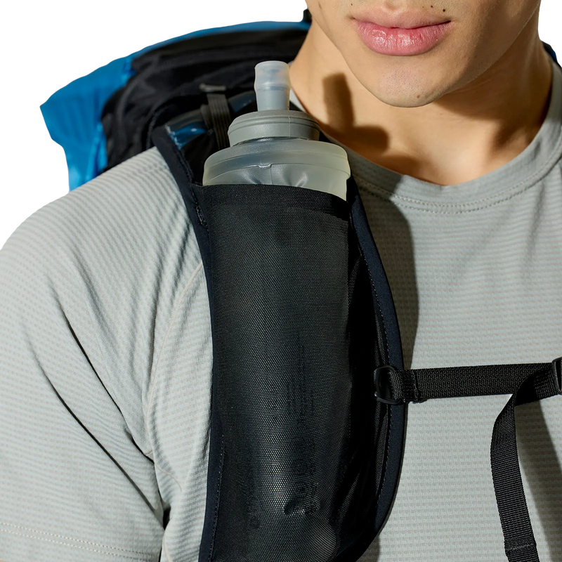 Syclon XP 30, Rab Syclon XP 30 in Black/Maya Blue right  harness strap pocket