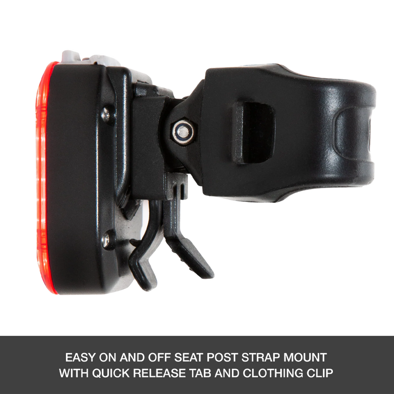 Vmax+ 180, NiteRider Vmax+ 180 tail light side
