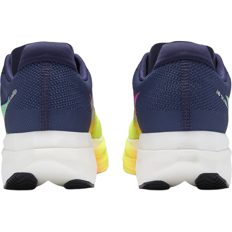 Men's FuelCell SuperComp Elite v5, New Balance Men's FuelCell SC Elite v5 in 79H-Boysenberry/Afterglow pair back