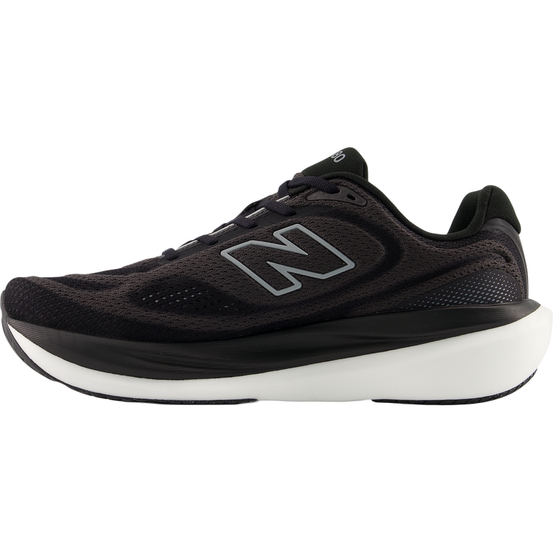 Men's 1080 v15, New Balance Men's 1080 v15 in FR-Black/Slate Grey inside right profile