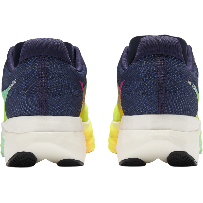 Women's FuelCell SuperComp Elite v5, New Balance Women's FuelCell Super Comp Elite v5 in 7UH-Boysenberry/Afterglow pair back