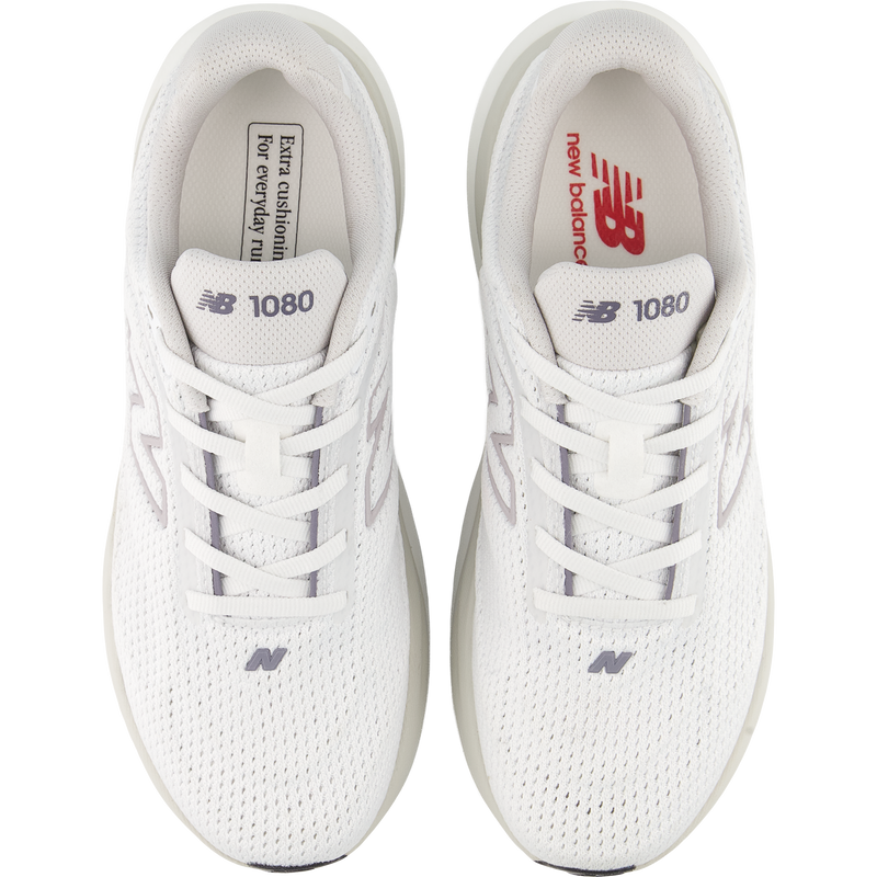 Women's 1080 v15, New Balance Women's 1080 v15 in DL-NB 103 White/Truffle Salt pair top