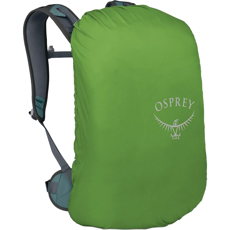 Hikelite 26, Osprey Hikelite 26 in Cascade Blue with rain cover