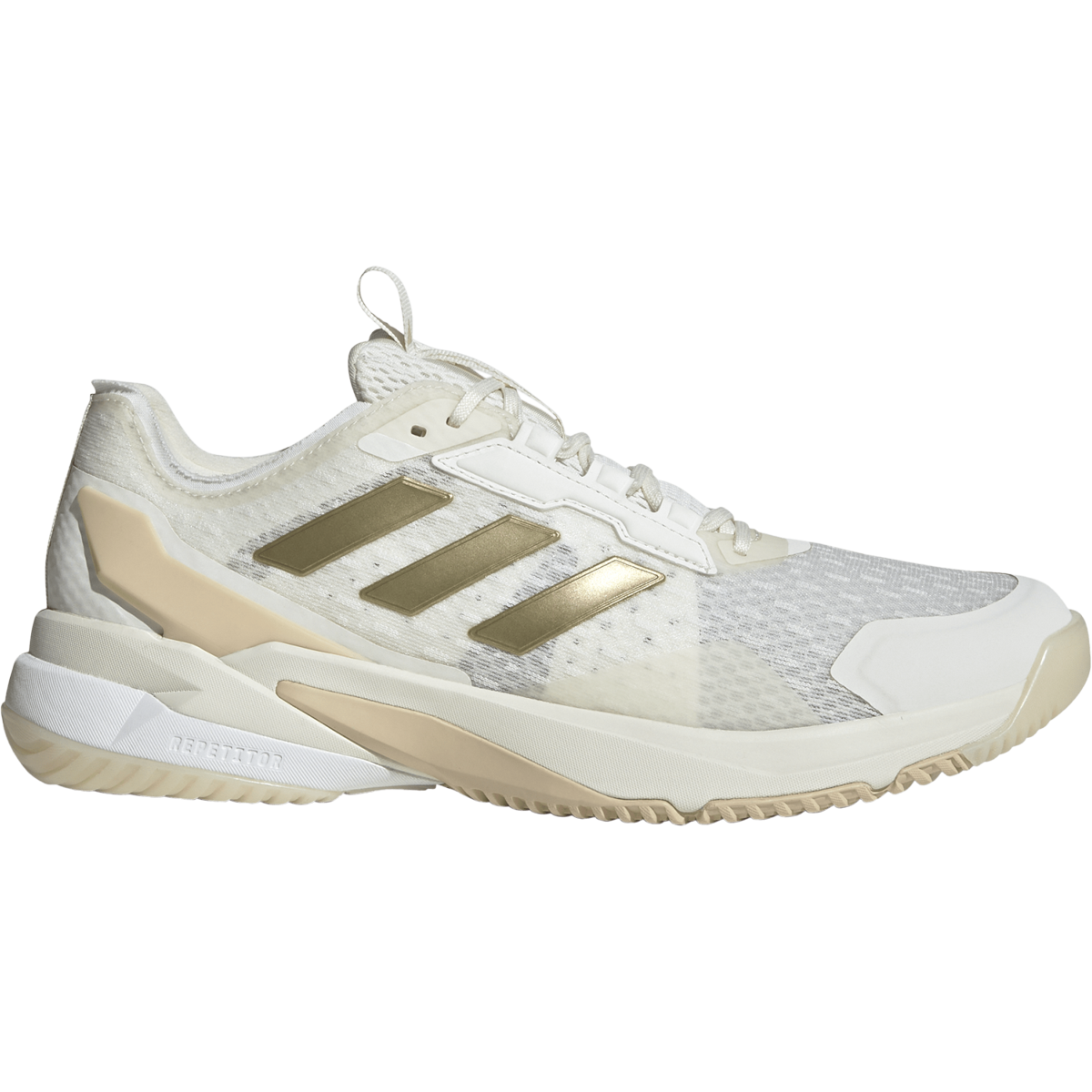 adidas Crazyflight 6 Indoor Shoes - Women's - Off White / Gold / Crystal Sand