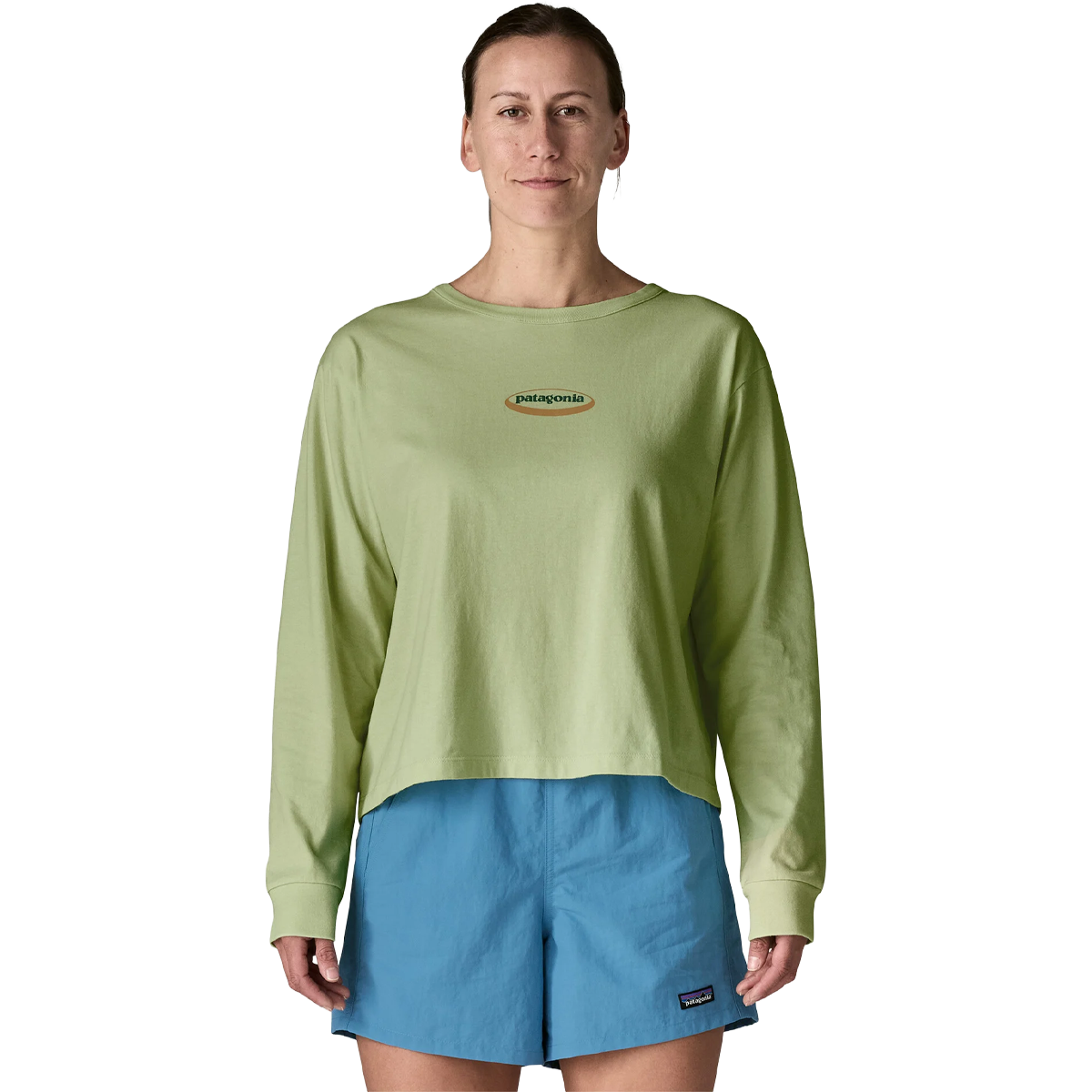 Women's Long-Sleeved '95 Oval Logo Easy-Cut T-Shirt alternate view