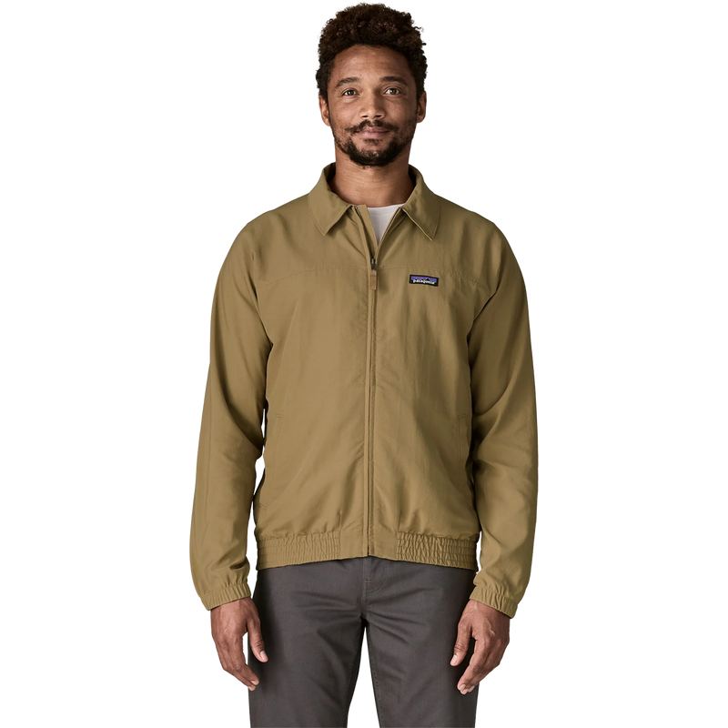 Men's Isthmus Unlined Jacket, Patagonia Men's Isthmus Unlined Jacket front on model