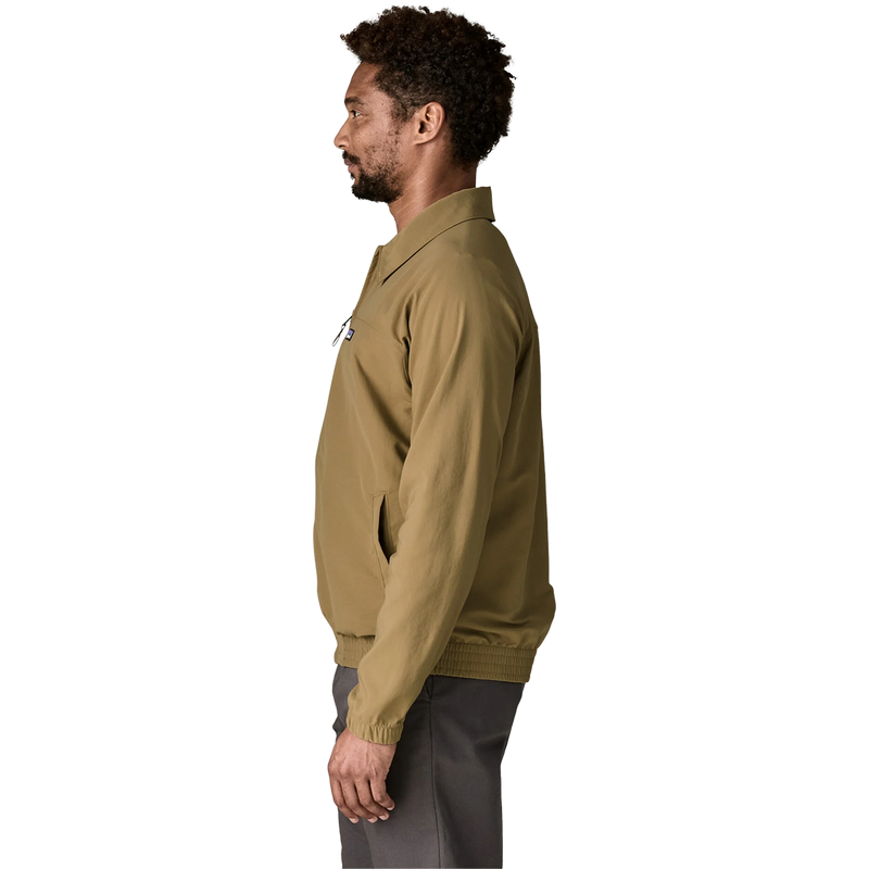 Men's Isthmus Unlined Jacket, Patagonia Men's Isthmus Unlined Jacket side on model