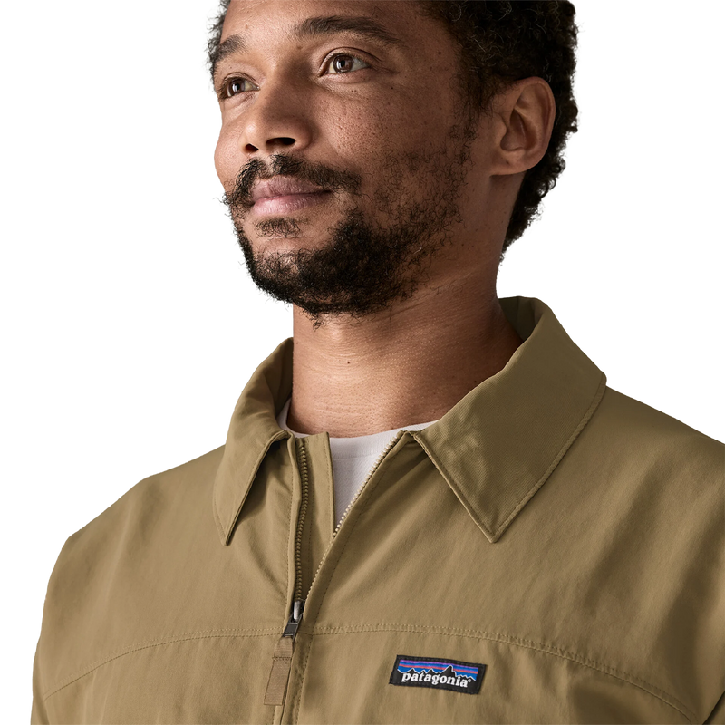 Men's Isthmus Unlined Jacket, Patagonia Men's Isthmus Unlined Jacket collar