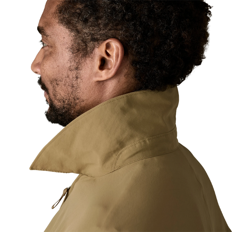 Men's Isthmus Unlined Jacket, Patagonia Men's Isthmus Unlined Jacket collar flipped up