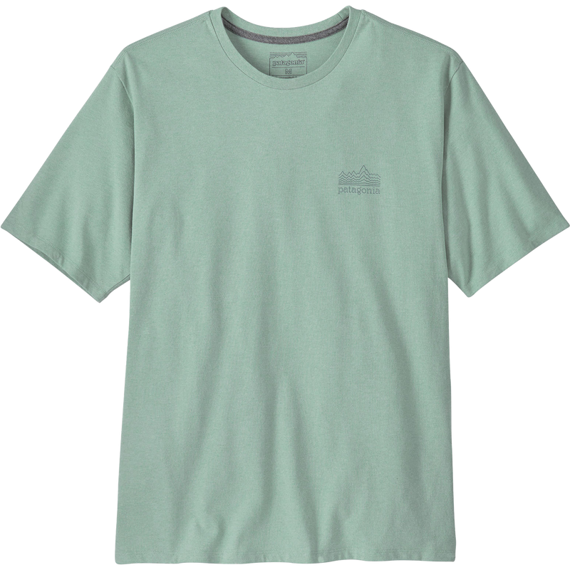 Men's Strataspire Responsibili-Tee, Patagonia Men's Strataspire Responsibili-Tee Front Graphic