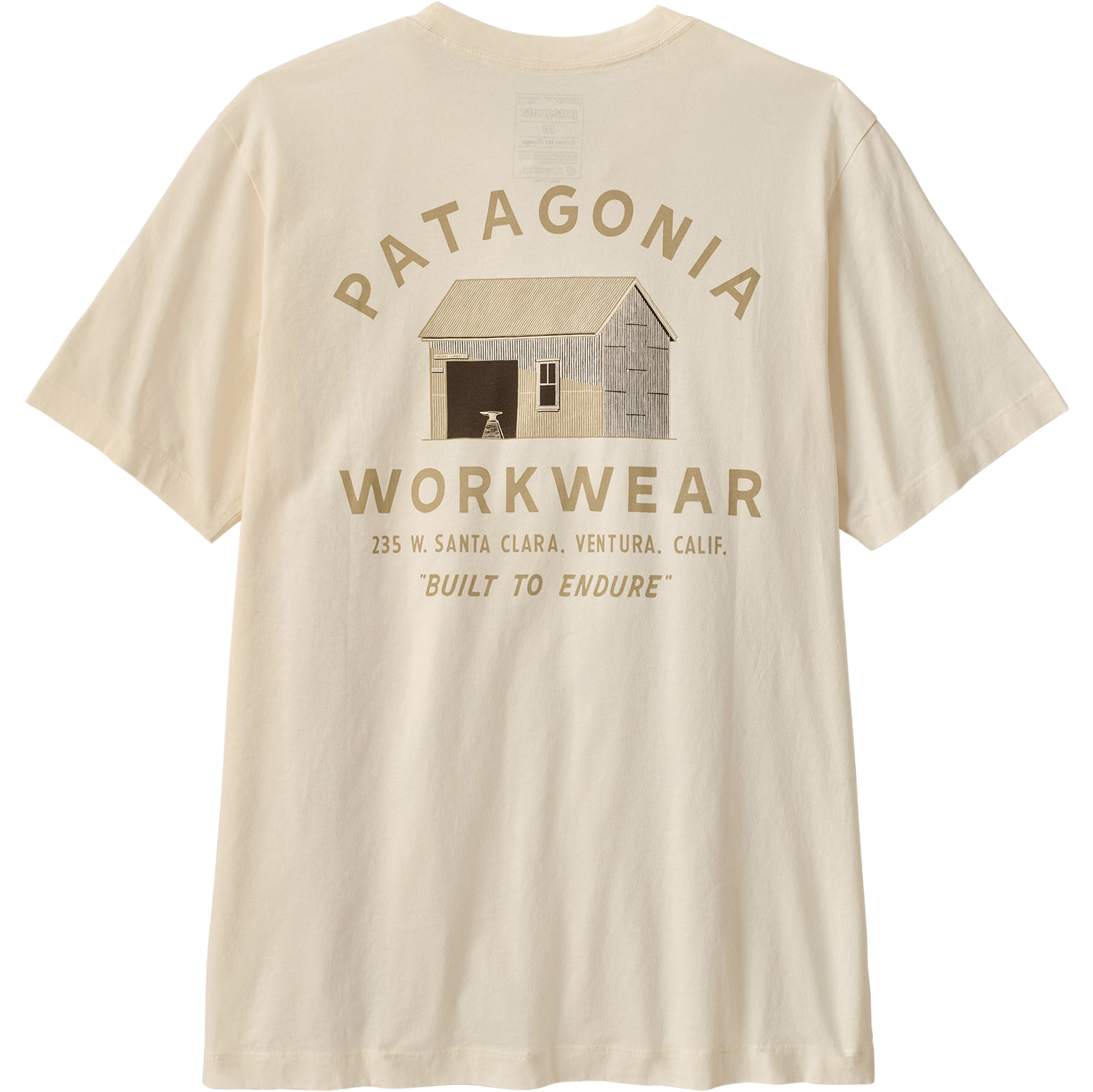 Patagonia Men's Forge Born T-Shirt in UDNL Undyed Natural