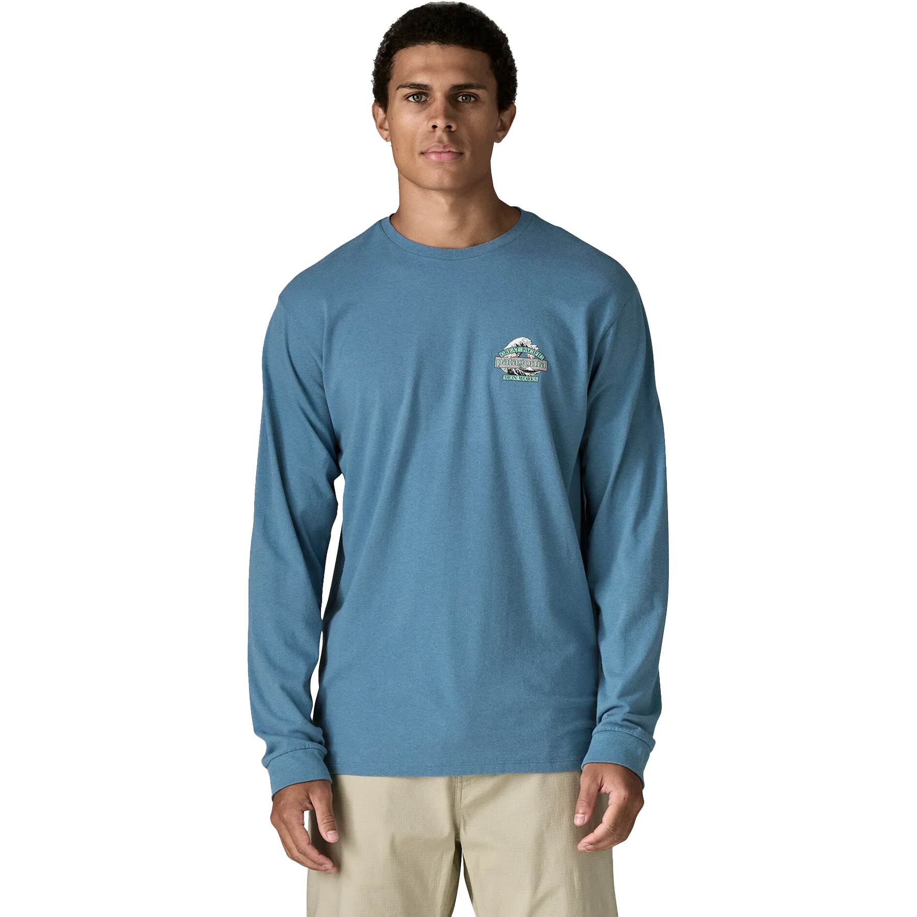 Men's Longsleeve Great Waves Responsibili-Tee alternate view