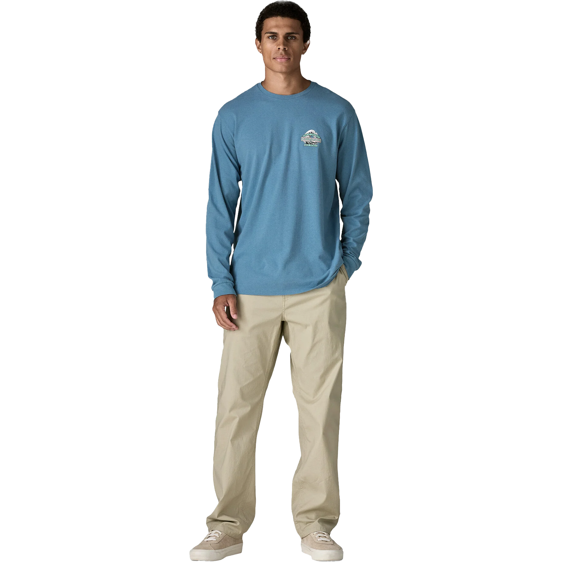 Men's Longsleeve Great Waves Responsibili-Tee alternate view