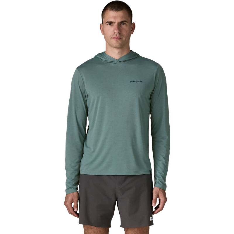 Men's Capilene Cool Daily Graphic Hoody, Patagonia Men's Capilene Cool Daily Graphic Hoody Front