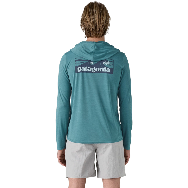 Men's Capilene Cool Daily Graphic Hoody, Patagonia Men's Capilene Cool Daily Graphic Hoody Back